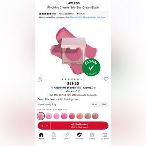 Lawless Pinch My Cheeks Cream Blush